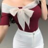 02-31.jpg Casual Stylish Off-Shoulder T-Shirt