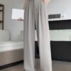 Premium High-End Summer Black Suit Pants