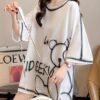 Comfort Trendy Loose-Fit Cartoon T-Shirt