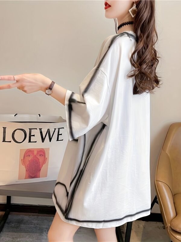 Comfort Trendy Loose-Fit Cartoon T-Shirt
