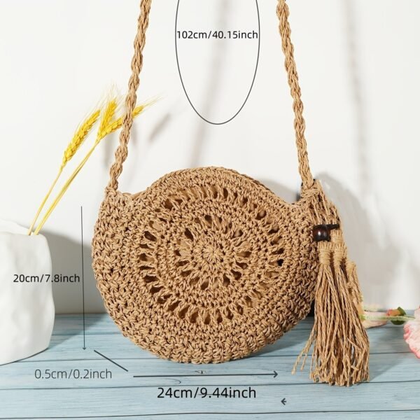 3eaaed3a-b76c-40c0-b2e8-a7e72f24b311.jpg Boho Luxe Round Cutout Crossbody Bag