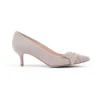 Casual The Camelia Elegant Block Heels (Taupe)