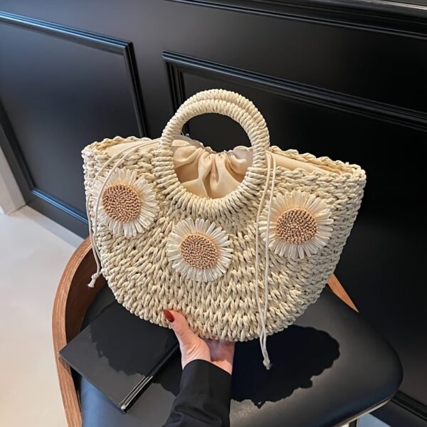 Artisan Woven Summer Tote Bag