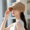 Elegant Straw Sun Hat with UV Protection